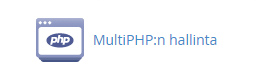PHP-version vaihtaminen